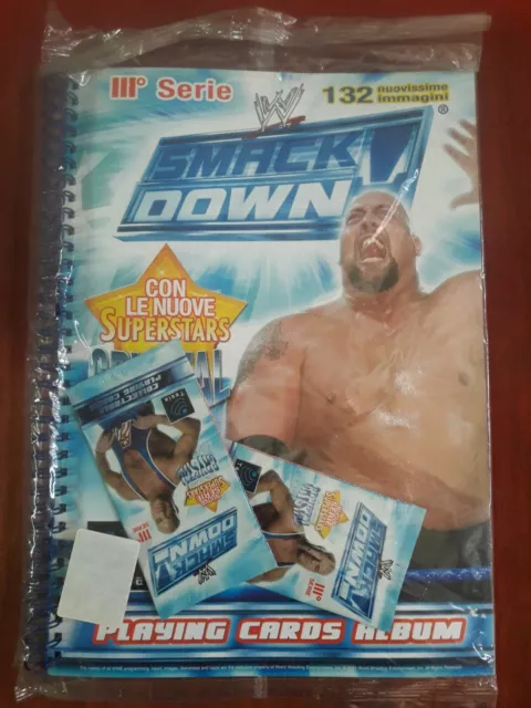 Álbum Vacío Sellado Con 2 Bolsas Cards Lucha Smack Down 3^ III Serie