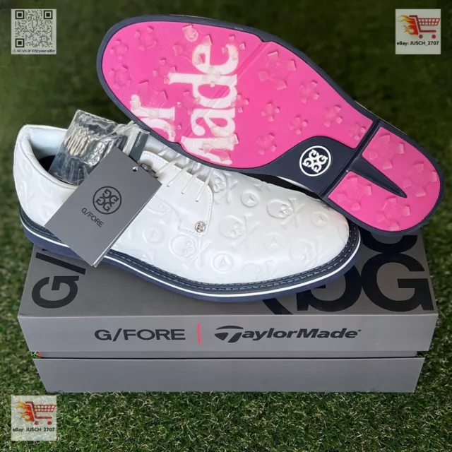 G/FORE X TAYLORMADE Fore Debossed Skull Gallivanter Golf Shoes Sneaker ...