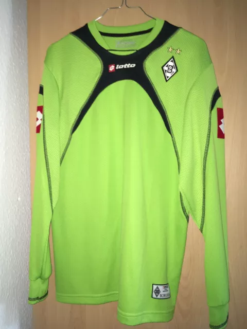Trikot Borussia Mönchengladbach LOTTO Torwart grün Kinds XL SELTEN ohne Werbung