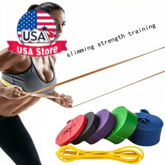Resistance Band Exercise Elastic Yoga Band Bodybuilding Workout Fitnessr Pilates
