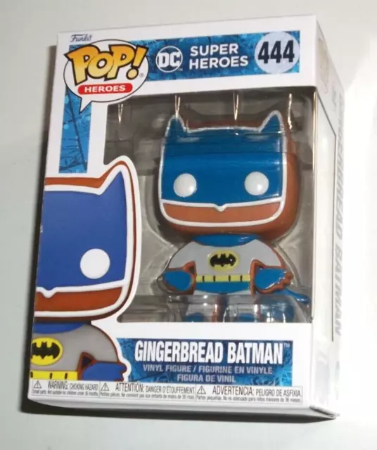 Funko Pop DC Super Heroes #444 Gingerbread Batman