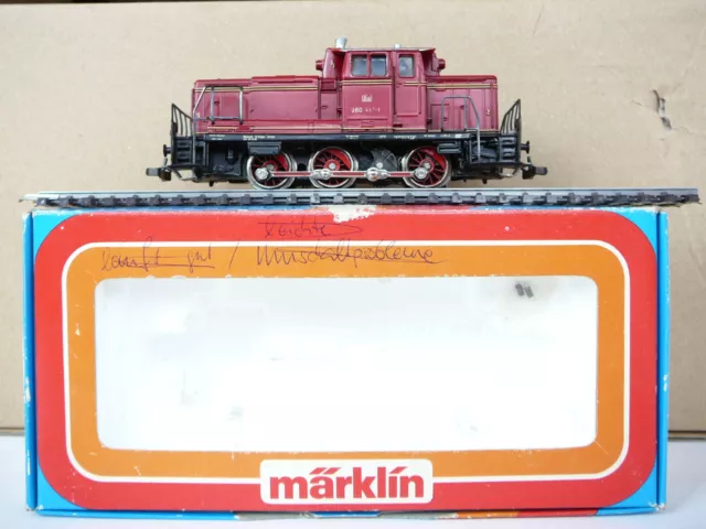 MÄRKLIN 3065 Rangierlokomotive BR V 60, Epoche III, mit TELEX Kupplung, in OVP