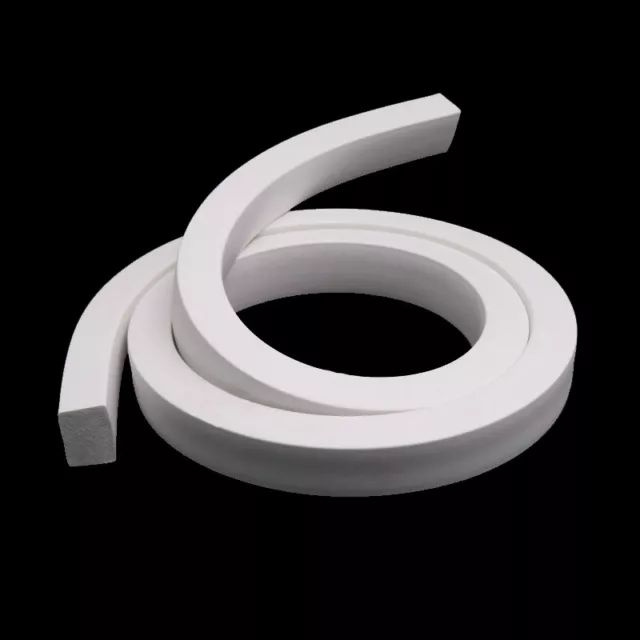 Strisce di tenuta schiumate in silicone barre quadrate barre spugna 4 mm~25 mm