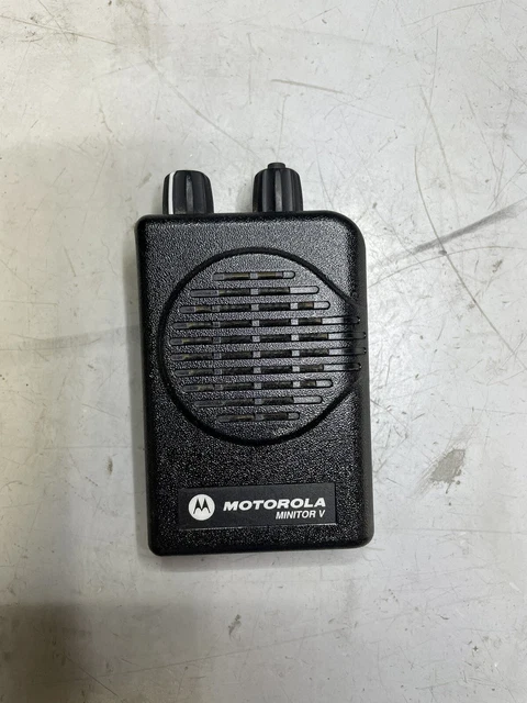 Motorola Minitor V Pager 151 - 158.9975 MHz 2-Ch  - UNTESTED