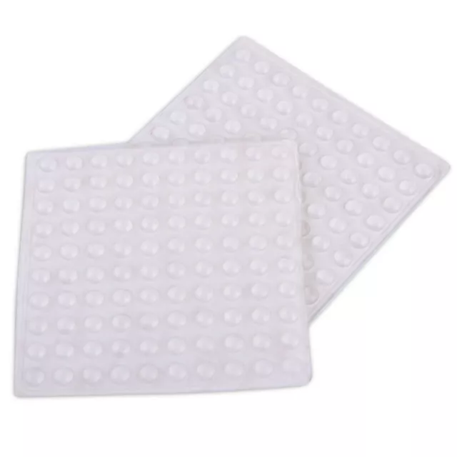 200pc Clear Self-Adhesive Round Rubber Feet Bumper Pads Door Furniture Pad Nm