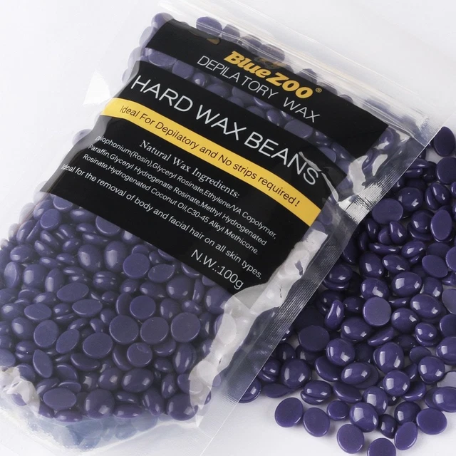 Cire épilatoire Pro sans bandes Professional Hair Wax DIY lavande grains billes