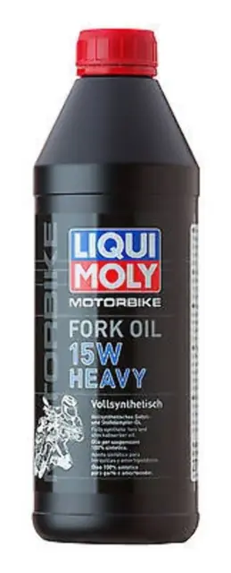 Aceite Horquillas Sintetico 15W Heavy Liqui-Moly Motorbike Synthetic Fork Oil