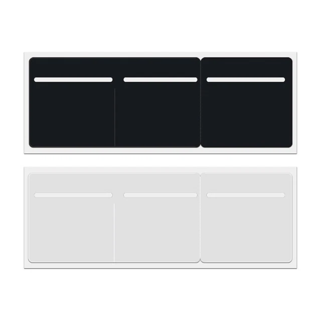 Adhesive Label Bag Self-adhesive Windshield Parking Permit Card Bag Sticker