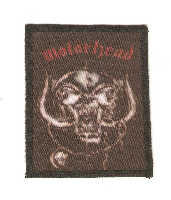 Motörhead Warpig Patch/Aufnäher Gewebt – Offizieller Bandmerch, 100% Polyester