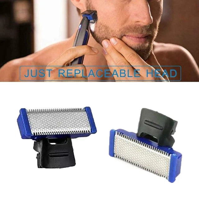 2x Double-Sided Replacement Head For Microtouch Solo Mens Shaver Electric Razor