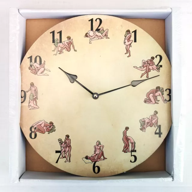 Orologio da muro Kamasutra diametro 33 cm da parete