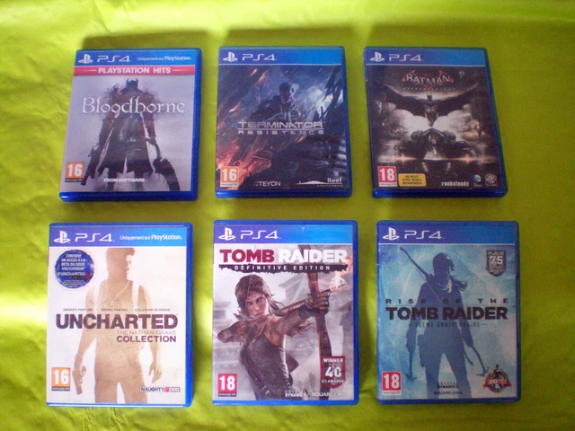 lot jeux ps4