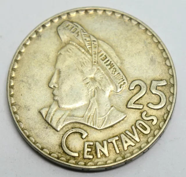 GUATEMALA 25 CENTAVOS 1976 Old Coin $0.01 - PicClick