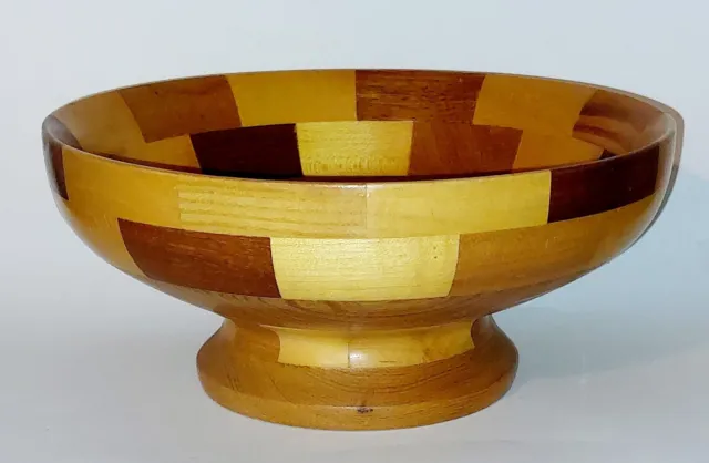 Cambridge Ware Wooden Fruit Bowl