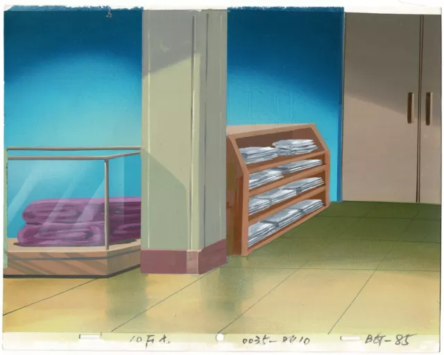SCOOBY DOO 1984 Animation Production Background Hanna Barbera Episode 5