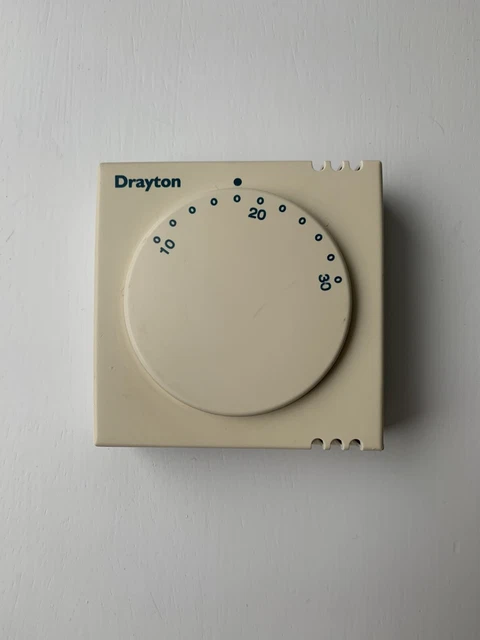 DRAYTON RTS1 1-CHANNEL Wired Room Thermostat £17.99 - PicClick UK