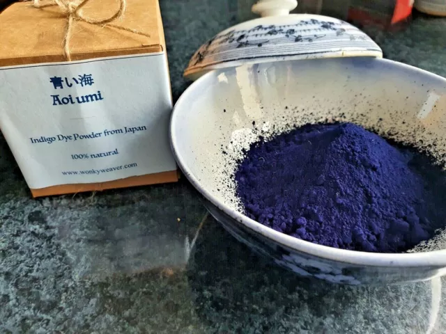 Aoi Umi™ Beautiful Natural Japanese Indigo Dye in Kawaii box