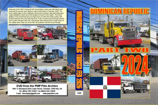 5408. DOMINICAN REPUBLIC. February 2025. Scenes mostly of lorries at La