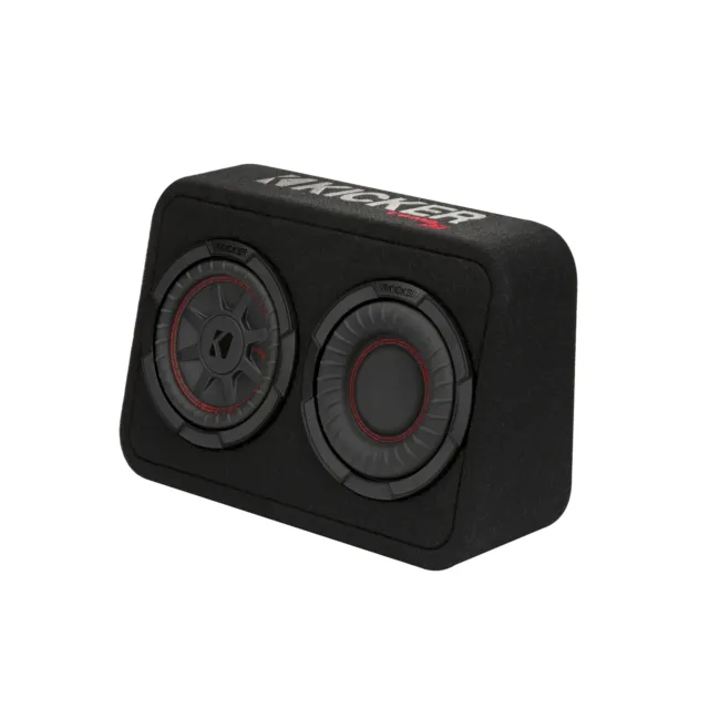 Kicker Audio Auto Comprt 6.75 Interno Recinto Sottile Profilo Carica 2 Ohm 150 W