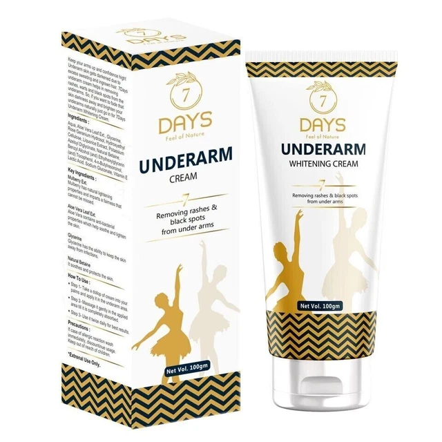 Kojisäure & Kollagen Aufhellungscreme – Für Achseln, Knie, Ellbogen, 2x 50 Ml, Für Gleichmäßigen Teint