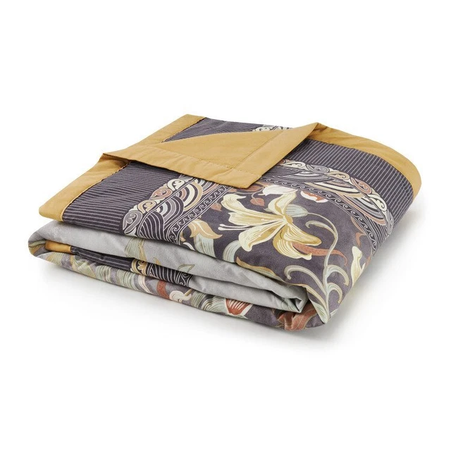 Bassetti Verona Foulard aus 100% Baumwolle in der Farbe Grau G1, Maße: 270x270 cm - 9325937