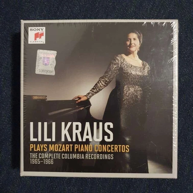 Lili Kraus plays Mozart Piano Concertos. Complete Columbia Recordings 12CD 2017