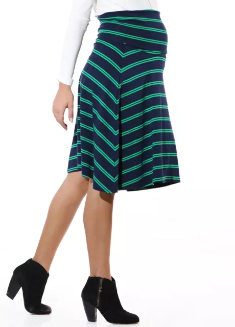 NEW - Trimester® - Andy Striped Obsession Maternity Skirt