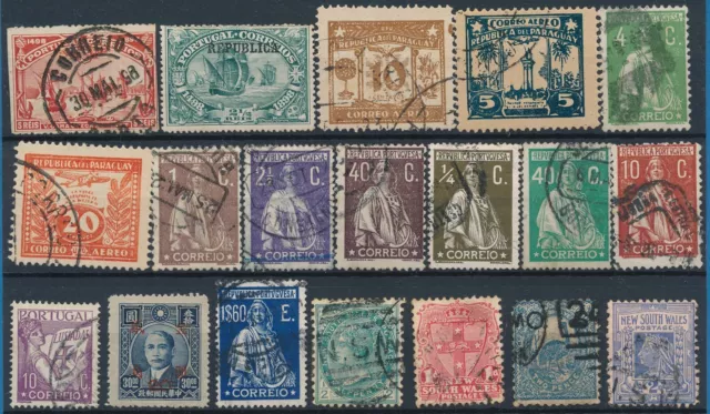 K2619  - Un Lot De Timbres Anciens Ou Classiques Du Monde