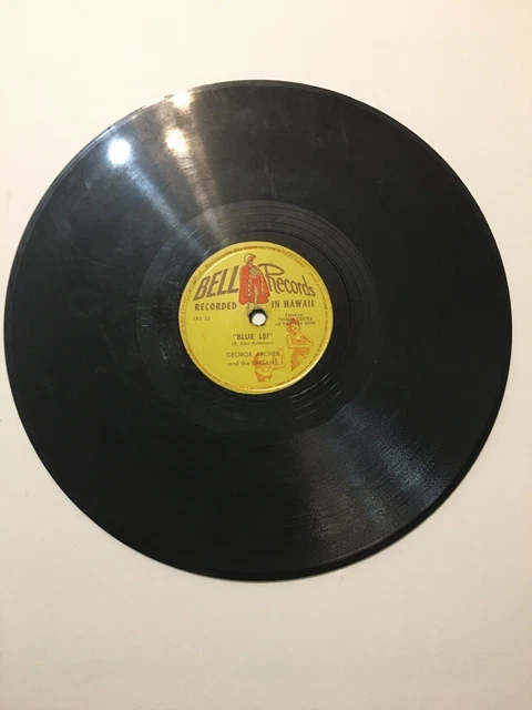 George Archer And The Pagans Blue Lei / Beautiful Isles Hawaii Bell Records 78