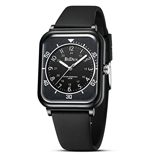 LN LENQIN Montre Homme Analog Quartz Montre pour Homme 50m Imperproof Regarde...