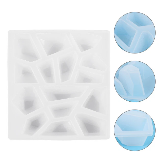 DAUERHAFT Stampo In Silicone Per Gioielli In Resina Epossidica – Kit Fai Da Te Per Creare Orecchini, Collane, Portachiavi – Forme Varie