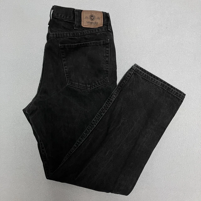 Wrangler Texas Elástico Vaqueros Corte Regular Hombre Negro Azul Oscuro Piedra E - Foto 4