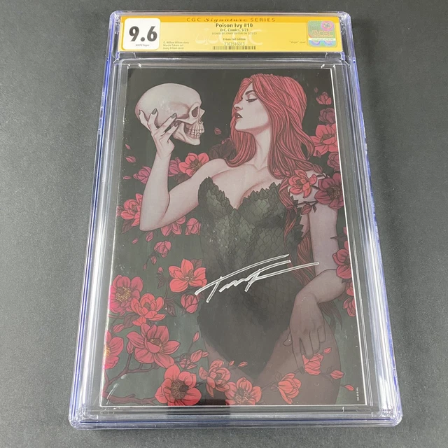 Poison Ivy 10 CGC 9.6 Signed by Jenny Frison! Wondercon Exclusive Variant!