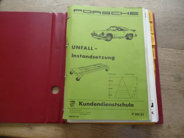 Porsche 911 Porsche 928 Kundienstordener 326 Seiten aus 1986 origial