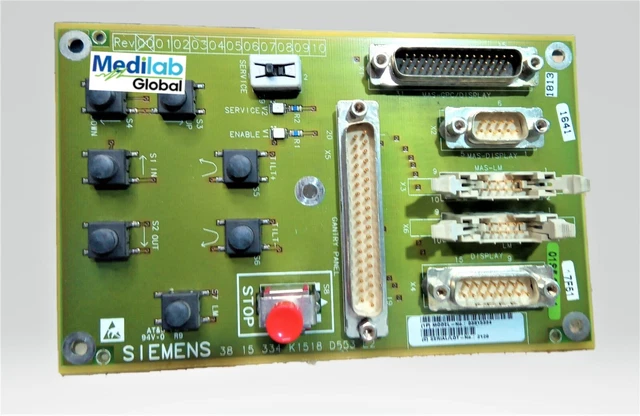 Medilab Global / Siemens / Emotion 6	/ 38 15 334 K1518 / D553 E2 Board