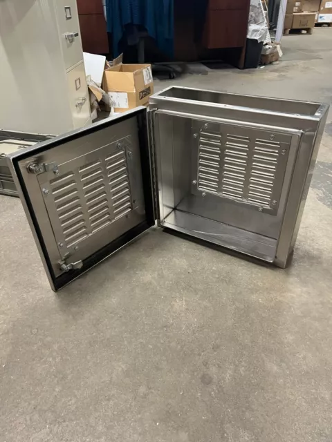 Stainless Steel Enclosure NEMA 1  18 x 18 x 5" SS New