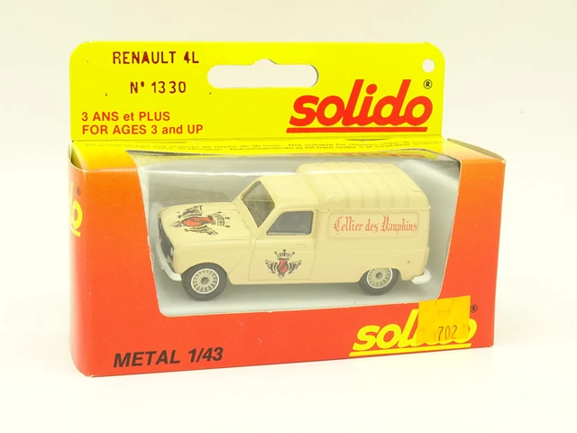 RENAULT 4L FOURGONNETTE Cirque 1/43 Solido EUR 15,00 - FR