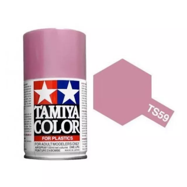 Tamiya TS-59 - Rouge Clair nacré - Pearl light red - bombe 100 ml