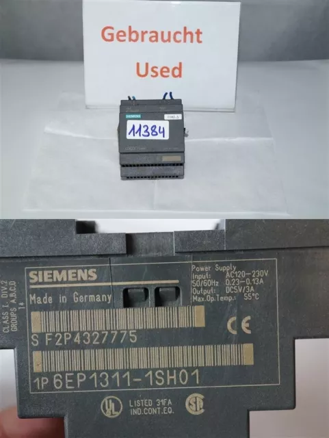 Siemens Alimentation 6EP1311-1SH01 Logo Puissance