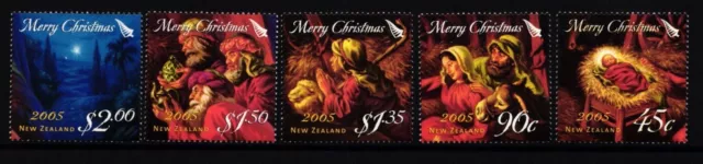 Neuseeland 2289-2293 postfrisch Weihnachten #II043