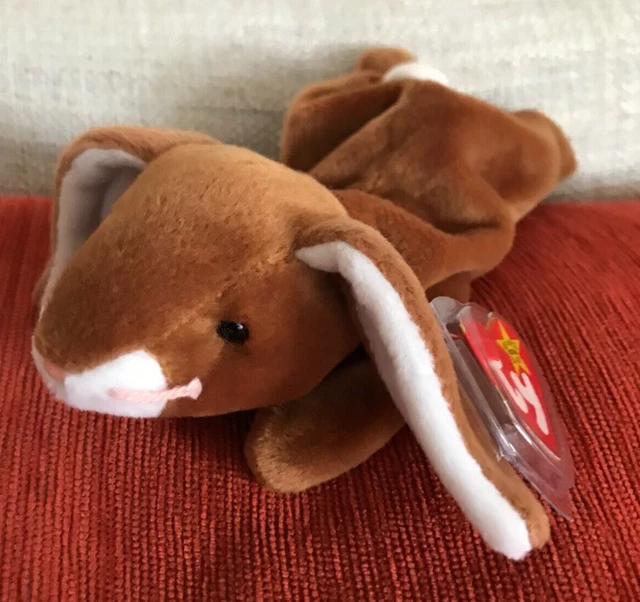 VINTAGE RARE TY Beanie Baby Ears the Rabbit 5th 6th Gen Tags