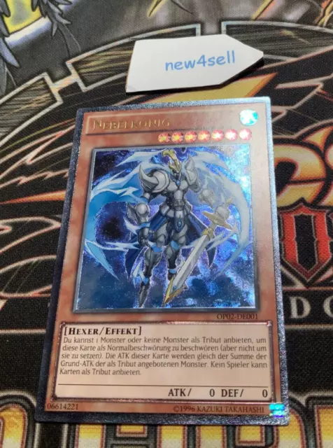 YuGiOh - Nebelkönig OP02-DE001 Ultimate Rare, Near Mint - Mint