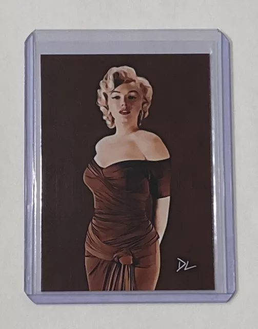 Marilyn Monroe Limited Edition Artist Signed “American Icon” Trading Card 2/10