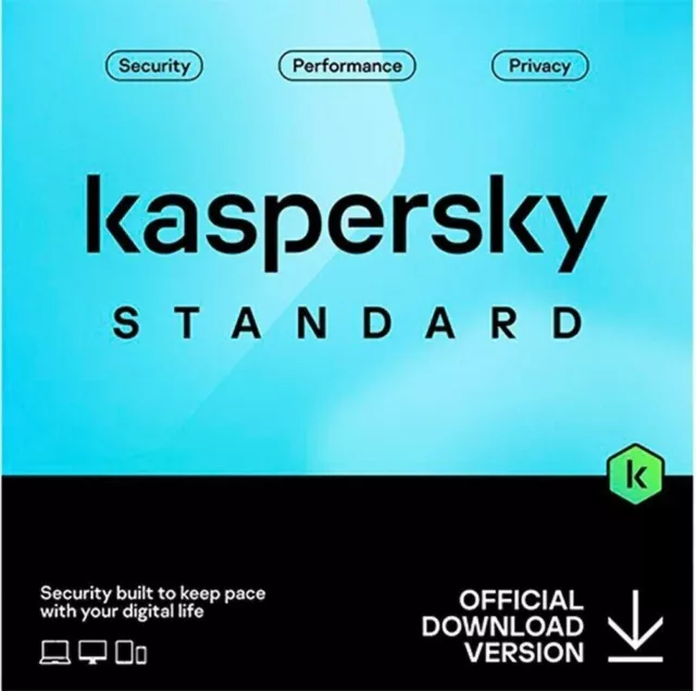 Kaspersky Standard 2024 | 3 Geräte 1 Jahr Download - Version per E-Mail