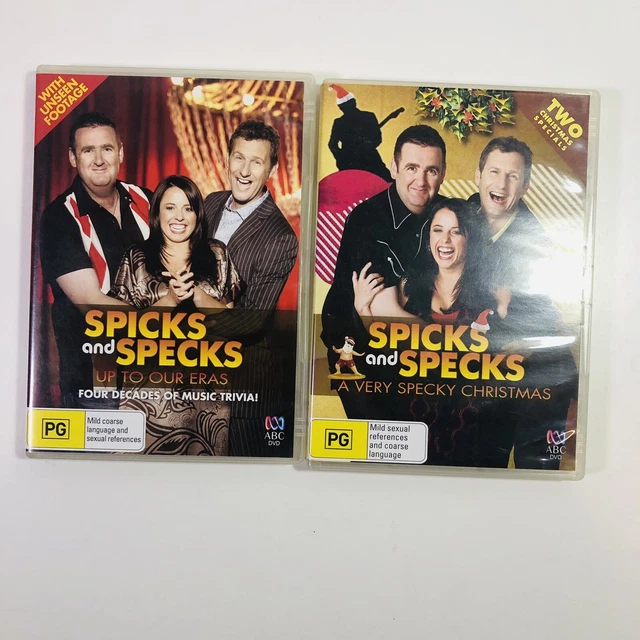 Spicks & Specks Up To Our Ears & A Very Specky Christmas VGC - Free Postage