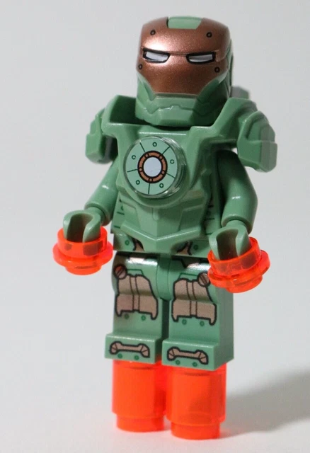 Lego iron cheap man green