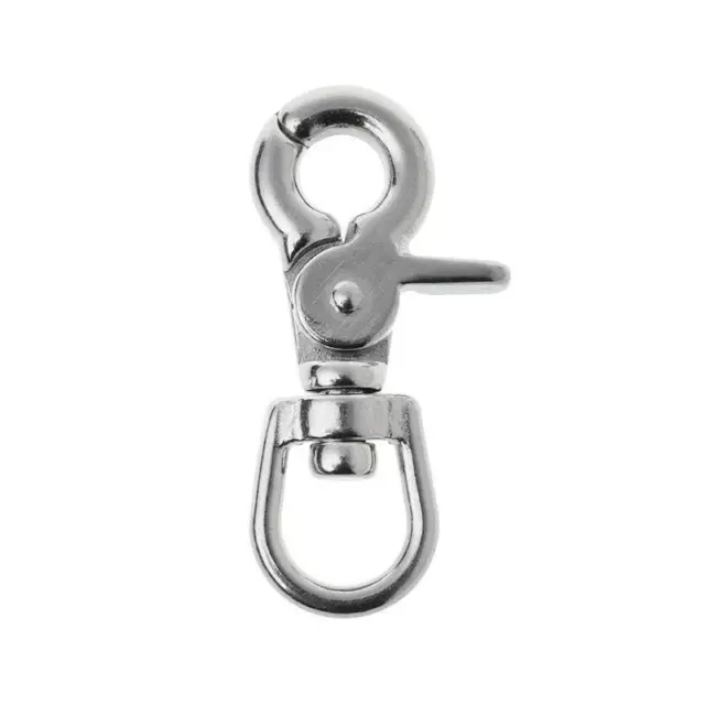 316 Stainless Steel Webbing Bag Trigger Swivel Lobster Clasps Clips Snap Hooks