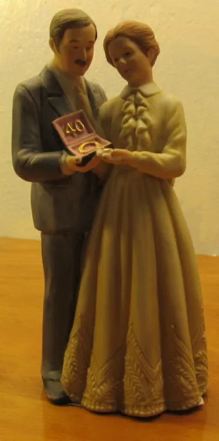 forty years together figurine by enesco e-3248