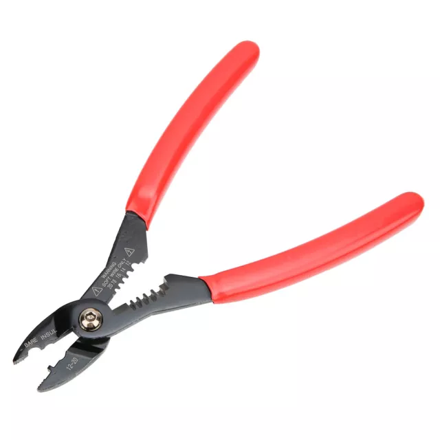 7in Professional Electrical Cable Stripping Crimping Tool Wire Stripper For LLI