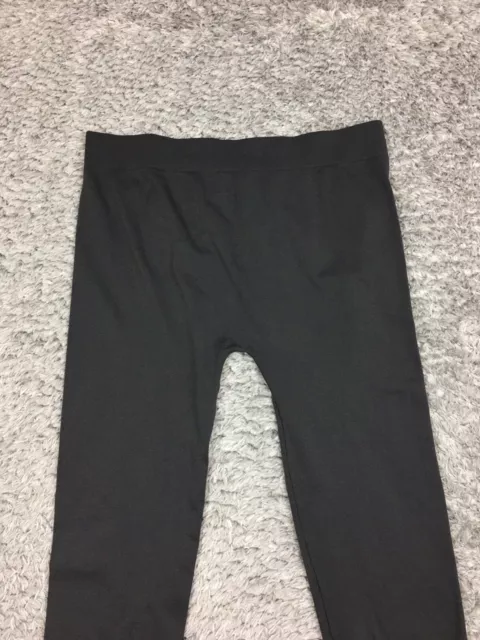 Apt 9 Modern Essential Leggings Womens Size XL Gray Stretch Nylon 2